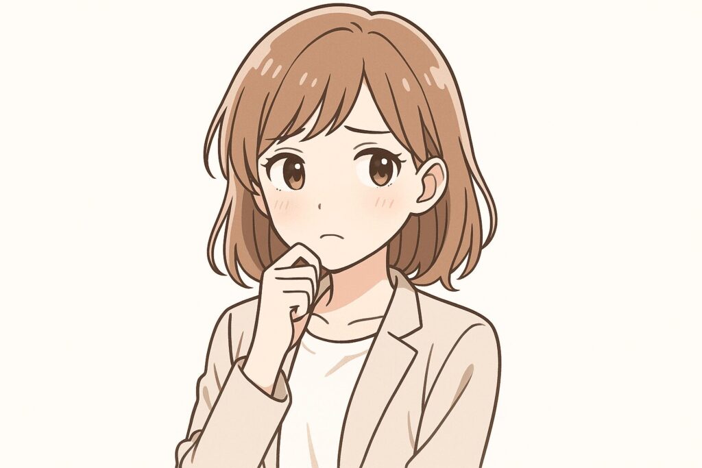 ママとの対応に苦慮する女性